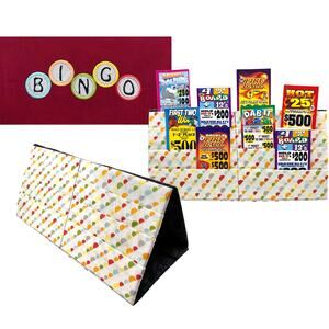 Hands Free Playing Card Holder Bingo holds 16 tab dab made by me USA